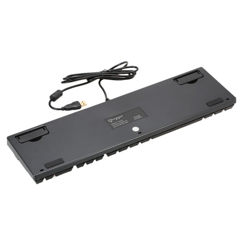 MOTOSPEED Inflictor CK104 Blue Switches Tactile Mechanical Esport Gaming Game Keyboard Wired USB Ergonomic Colorful Customized LED RGB Backlit with 104 Keys