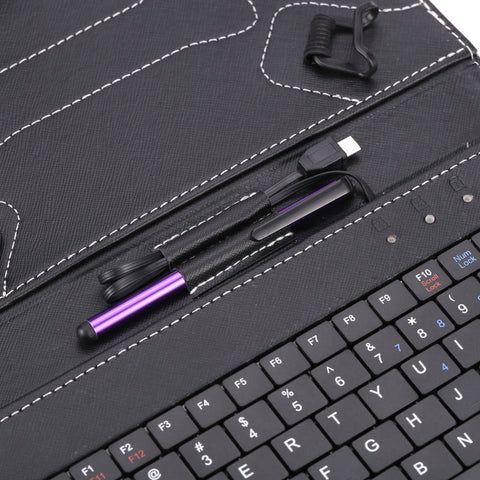 Folding Foldable Folio Magnetic PU Leather Case Cover Stand Holder without Keyboard Stylus Pen for Android 7/8 Inch Tablet
