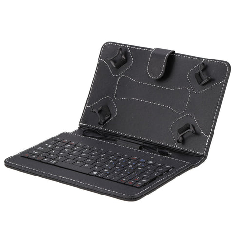 Folding Foldable Folio Magnetic PU Leather Case Cover Stand Holder without Keyboard Stylus Pen for Android 7/8 Inch Tablet