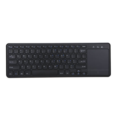 2.4G Wireless Touchpad Keyboard Multi-touch Ultra-slim with USB Receiver for Android Smart TV Computers Ladtops Desktops