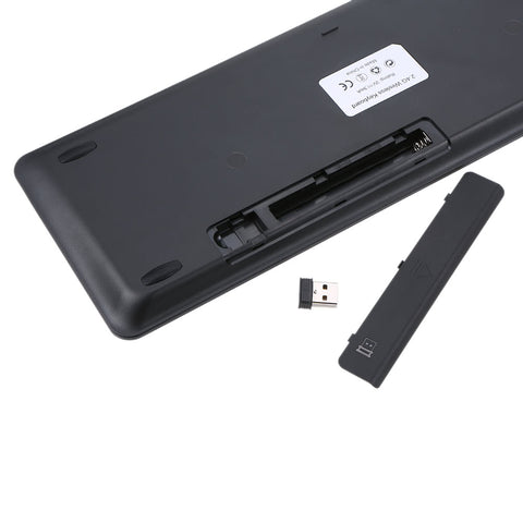 2.4G Wireless Touchpad Keyboard Multi-touch Ultra-slim with USB Receiver for Android Smart TV Computers Ladtops Desktops