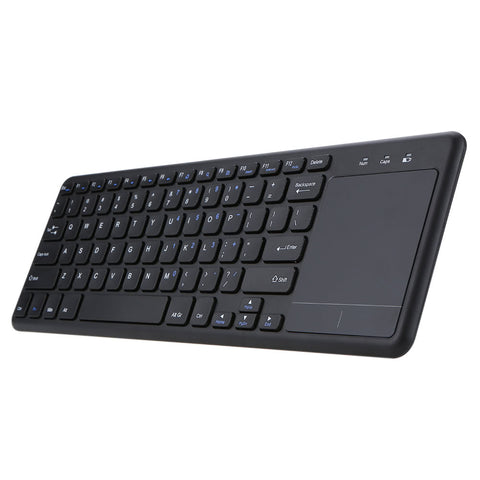 2.4G Wireless Touchpad Keyboard Multi-touch Ultra-slim with USB Receiver for Android Smart TV Computers Ladtops Desktops