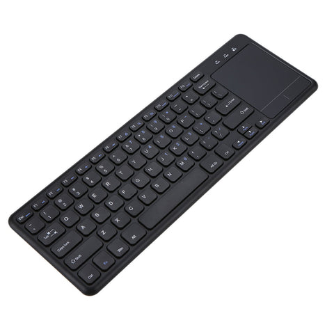 2.4G Wireless Touchpad Keyboard Multi-touch Ultra-slim with USB Receiver for Android Smart TV Computers Ladtops Desktops