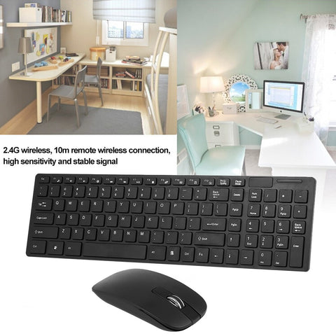 HK-06 2.4G Wireless Keyboard and Mouse Combo