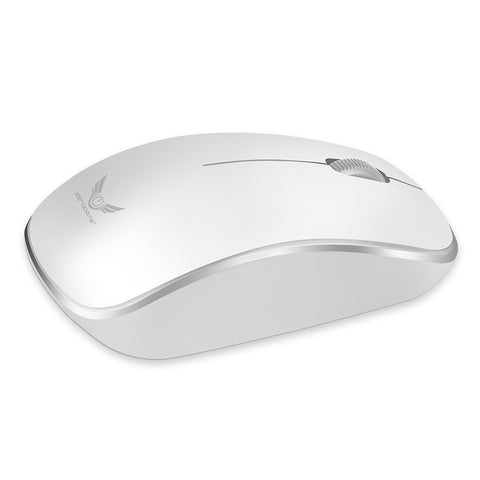 ZERODATE T16 2.4G 1600 DPI Wireless Portable Mobile Mouse 3-Button USB Optical Mouse with USB Receiver High-definition Optical Sensor for PC Laptop Tablet Computer Black