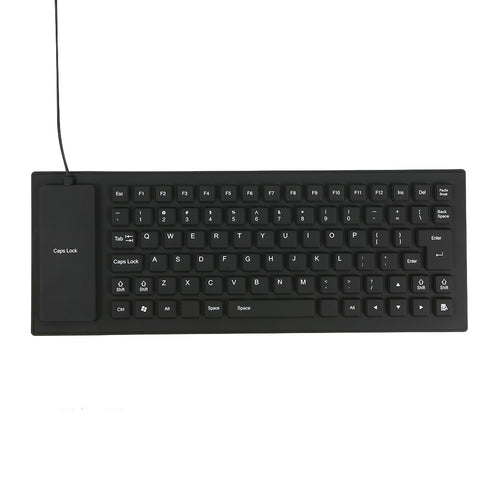 85 Keys Flexible Keyboard USB Interface Foldable and Portable Dustproof Waterproof Quiet