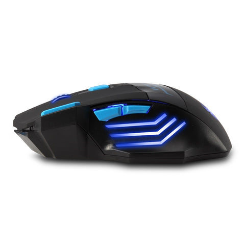 ZELOTES F14 LED Optical Computer Wireless Mouse 2.4G 2400 DPI 7 Buttons