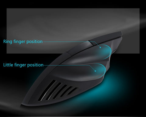 ZELOTES F14 LED Optical Computer Wireless Mouse 2.4G 2400 DPI 7 Buttons