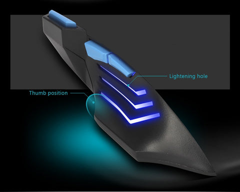 ZELOTES F14 LED Optical Computer Wireless Mouse 2.4G 2400 DPI 7 Buttons