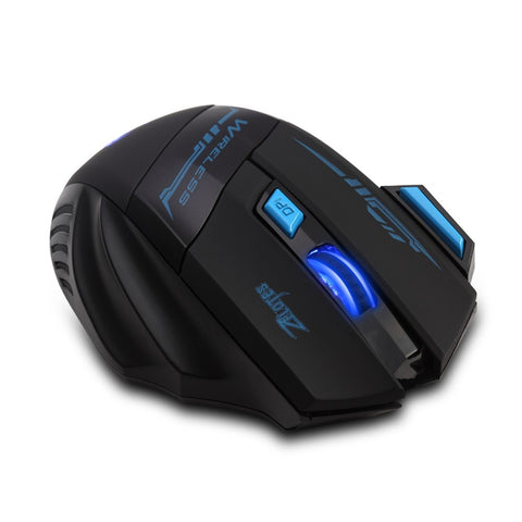 ZELOTES F14 LED Optical Computer Wireless Mouse 2.4G 2400 DPI 7 Buttons