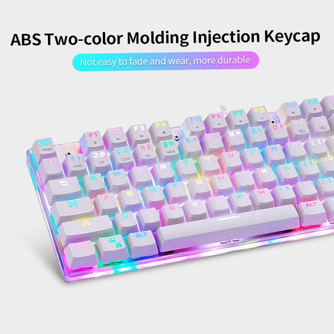 MOTOSPEED K87S Mechanical Keyboard Gaming Keyboard Wired USB Blue Switch