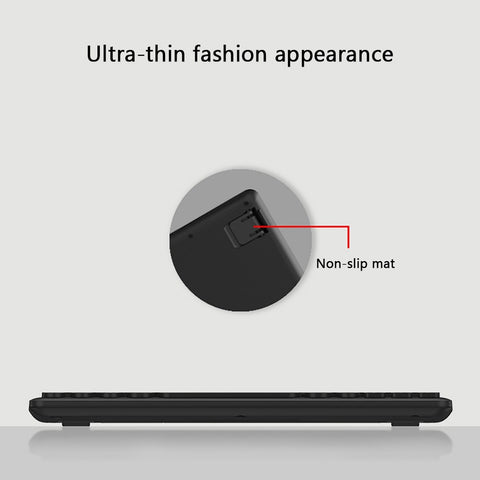 FUDE IK6620 Ultra Slim 2.4G Wireless Keyboard Mouse Set