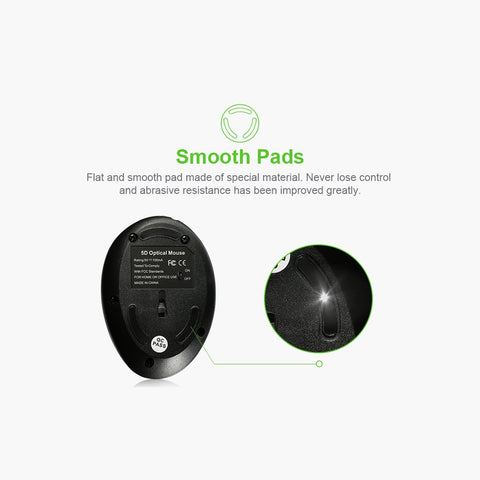 Optical Vertical Mouse Ergonomic Wireless Mouse