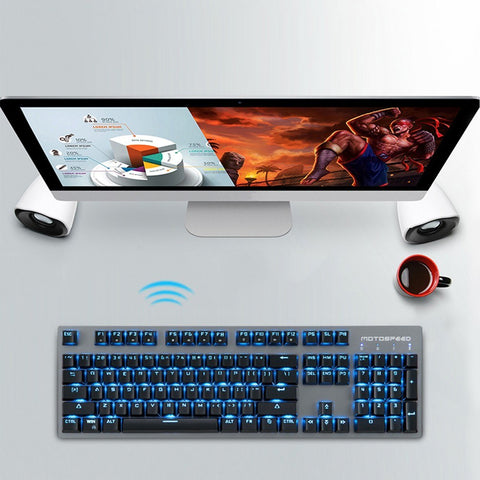 Motospeed GK89 2.4GHz Wireless / USB Wired Mechanical Keyboard