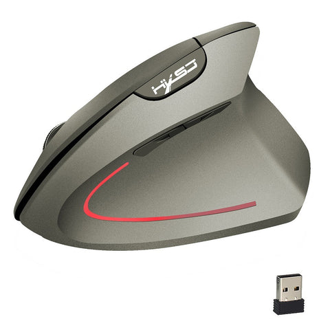 HXSJ Wireless Mouse Vertical Mice Ergonomic Rechargeable 3 DPI optional Adjustable 2400 DPI Mouse with USB charging Cable for Mac Laptop PC Computer
