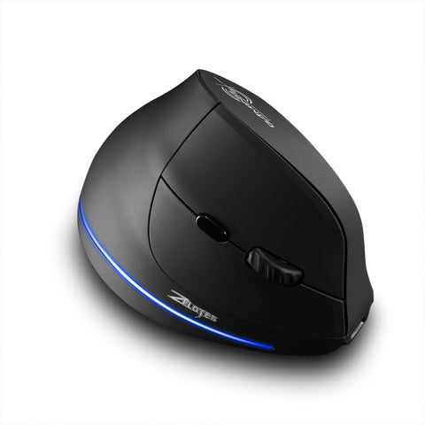 Zelotes F-35 Wireless Vertical Mouse Rechargeable 2400 DPI Optional