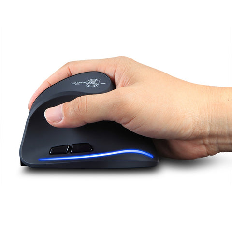 Zelotes F-35 Wireless Vertical Mouse Rechargeable 2400 DPI Optional