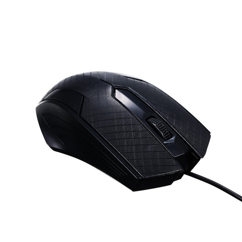 3-Button USB Optical Wired Mouse with 1.1M Cord Compatible with Windows 7/8/10/XP MacOS