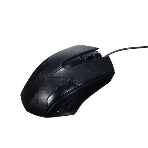 3-Button USB Optical Wired Mouse with 1.1M Cord Compatible with Windows 7/8/10/XP MacOS