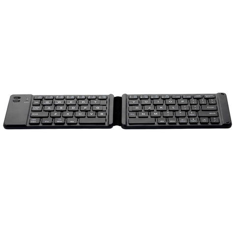 BT Folding Keyboard Foldable Keyboard Rechargeable Full Size Keyboard for iOS Phone Android Smartphone Tablet Windows Laptop