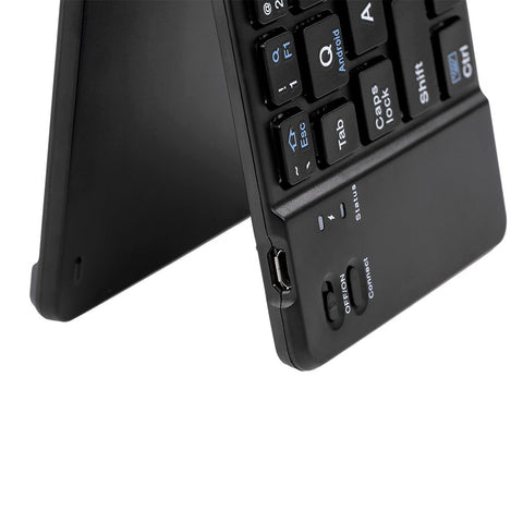BT Folding Keyboard Foldable Keyboard Rechargeable Full Size Keyboard for iOS Phone Android Smartphone Tablet Windows Laptop