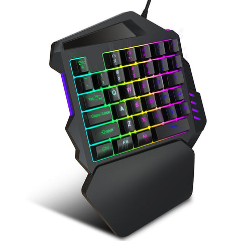 HXSJ J50 One-Handed Gaming Keyboard Mouse Combo