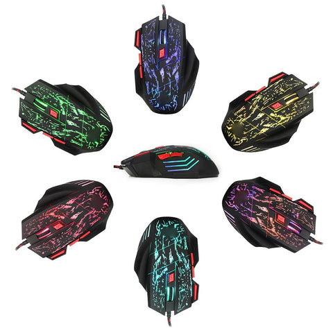 HXSJ J50 One-Handed Gaming Keyboard Mouse Combo