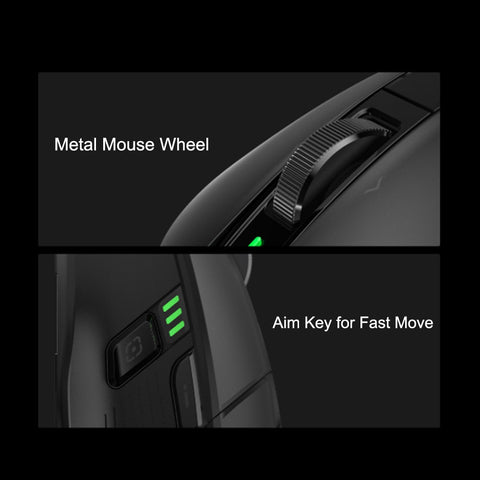 MIIIW 700G RGB Colorful Wired Gaming Mouse 6 Buttons 7200DPI Ergonomic Gamer PC Mouse