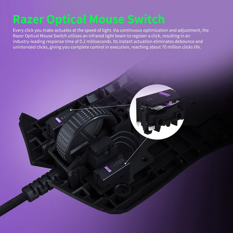 Razer Viper Wired Gaming Mouse 16000DPI RGB Computer Mice