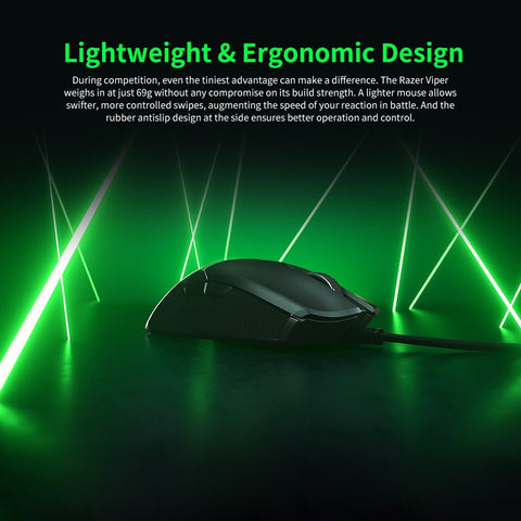 Razer Viper Wired Gaming Mouse 16000DPI RGB Computer Mice