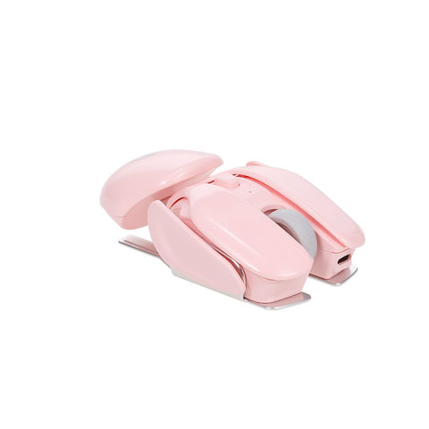 HXSJ T37 Wireless Mouse 2.4G Wireless Mouse Mute Mouse 3 Adjustable DPI Built-in 500mAh  Rechargeable Battery Pink