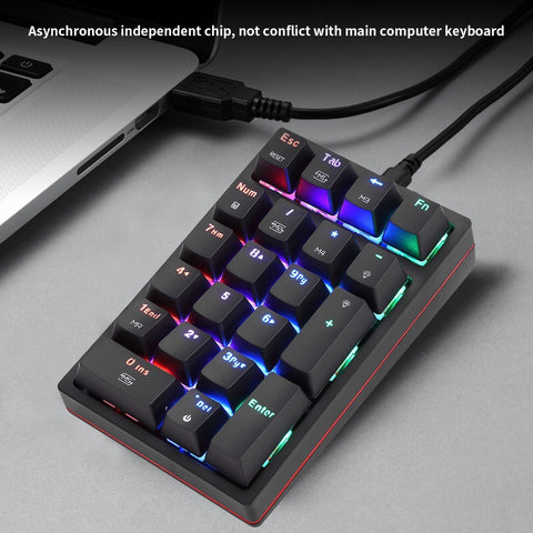 Motospeed K24 Numeric Mechanical Keyboard