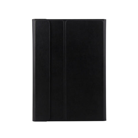 BT3.0 Wireless Keyboard Case Tablet Protective Case for iPad Air1/iPad Air2/iPad Pro 9.7/iPad 9.7(2017/2018) (Black-Black)