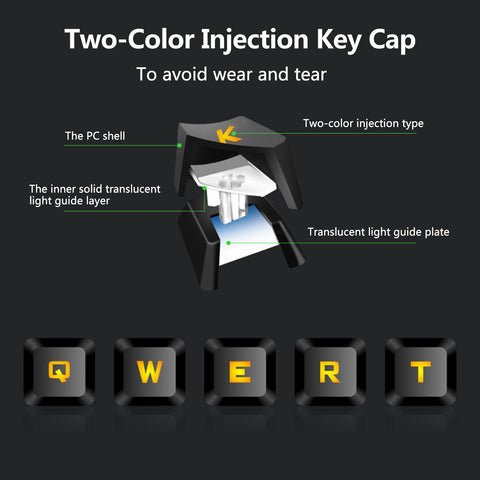 T21 Backlight Laptop Game Keyboard And Mouse Suit