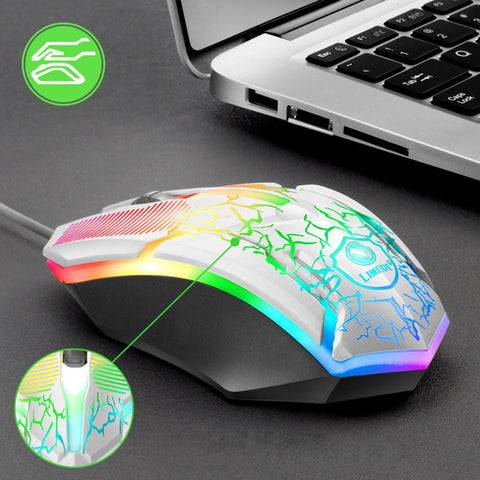 T21 Backlight Laptop Game Keyboard And Mouse Suit