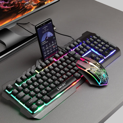 T21 Backlight Laptop Game Keyboard And Mouse Suit