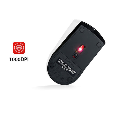 Lenovo M120 Pro Wireless Mouse 2.4GHz Laptop Mouse with USB Receiver