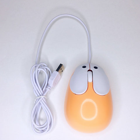 Cute Wired Mouse Mini Laptop Mouse 1600 DPI Optical Sensor/3 Buttons/Ergonomic Design/USB Powered Computer Mice for Windows PC Laptop Gamers Office/Home use