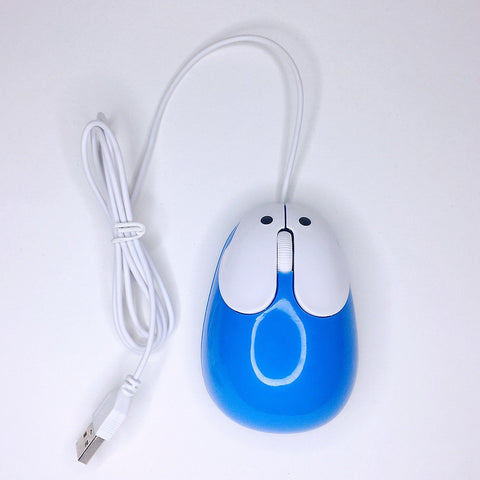 Cute Wired Mouse Mini Laptop Mouse 1600 DPI Optical Sensor/3 Buttons/Ergonomic Design/USB Powered Computer Mice for Windows PC Laptop Gamers Office/Home use