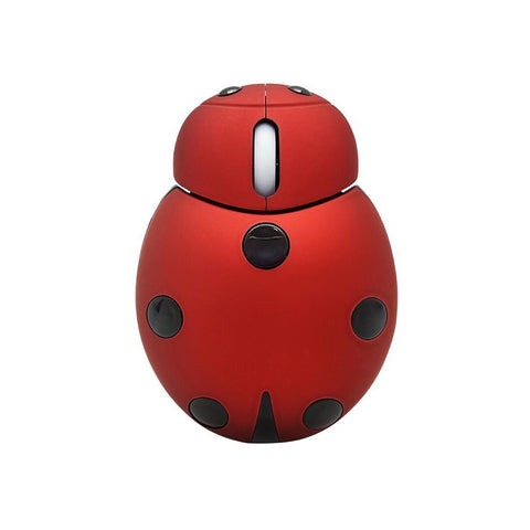 Beatle Shape Wireless Mouse Portable Mouse 1600DPI 2.4GHz Laptop Mice Ergonomic Design for Windows Andriod Laptop PC Computer Mac Gamers Office/Home use