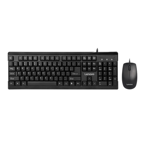 Lenovo MK618 Wired Keyboard and Mouse