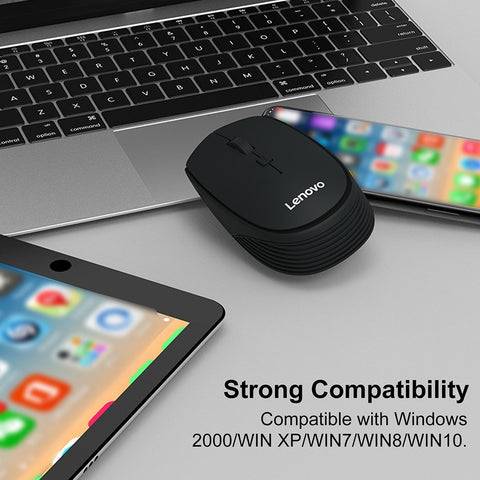 Lenovo M202 Mini Wireless Mouse 2.4GHz Optical Mouse