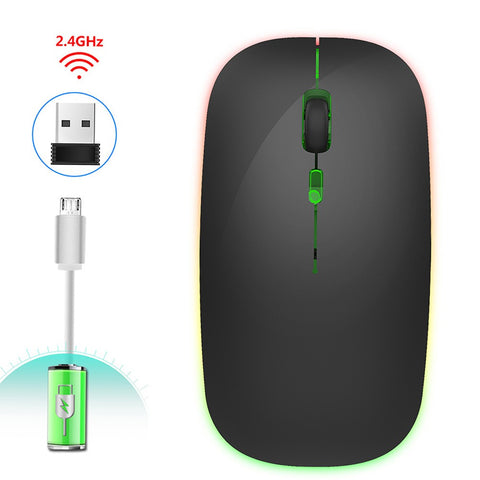 M40 Ultra-thin Wireless Mouse 2.4G Rechargeable Wireless Silent Mouse