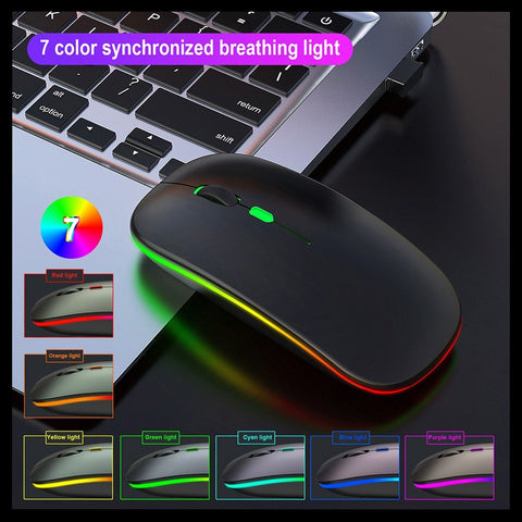 M40 Ultra-thin Wireless Mouse 2.4G Rechargeable Wireless Silent Mouse