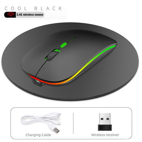 M40 Ultra-thin Wireless Mouse 2.4G Rechargeable Wireless Silent Mouse