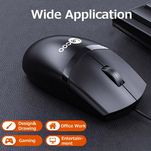 Lenovo Lecoo CM101S Wired Keyboard Mouse Combo Ergonomic Keyboard Mouse Set