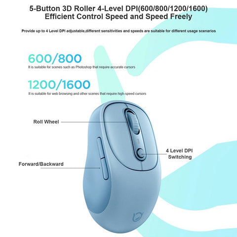 Lenovo Xiaoxin PLUS BT Mouse Office Game Universal Charging Mouse