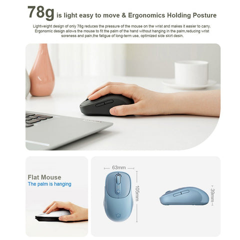 Lenovo Xiaoxin PLUS BT Mouse Office Game Universal Charging Mouse