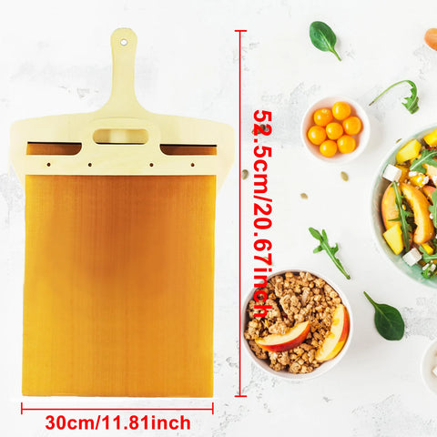 Sliding Pizza Peel Shovel Foldable Wooden Handle Transfer Tray Pizza Spatula Bread Baking Tools Kitchen Aaccessories Gadgets